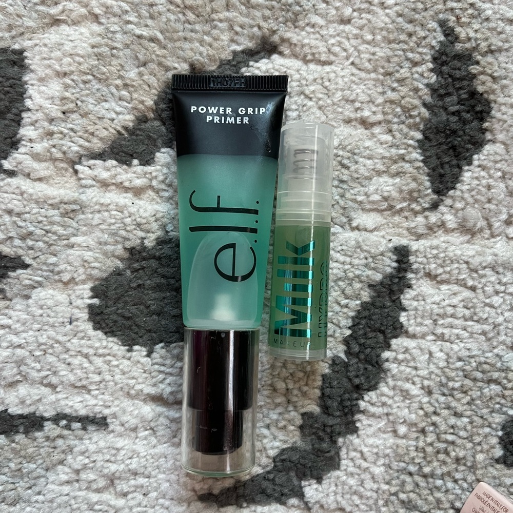 Elf power grip primer and MILK primer deluxe sample